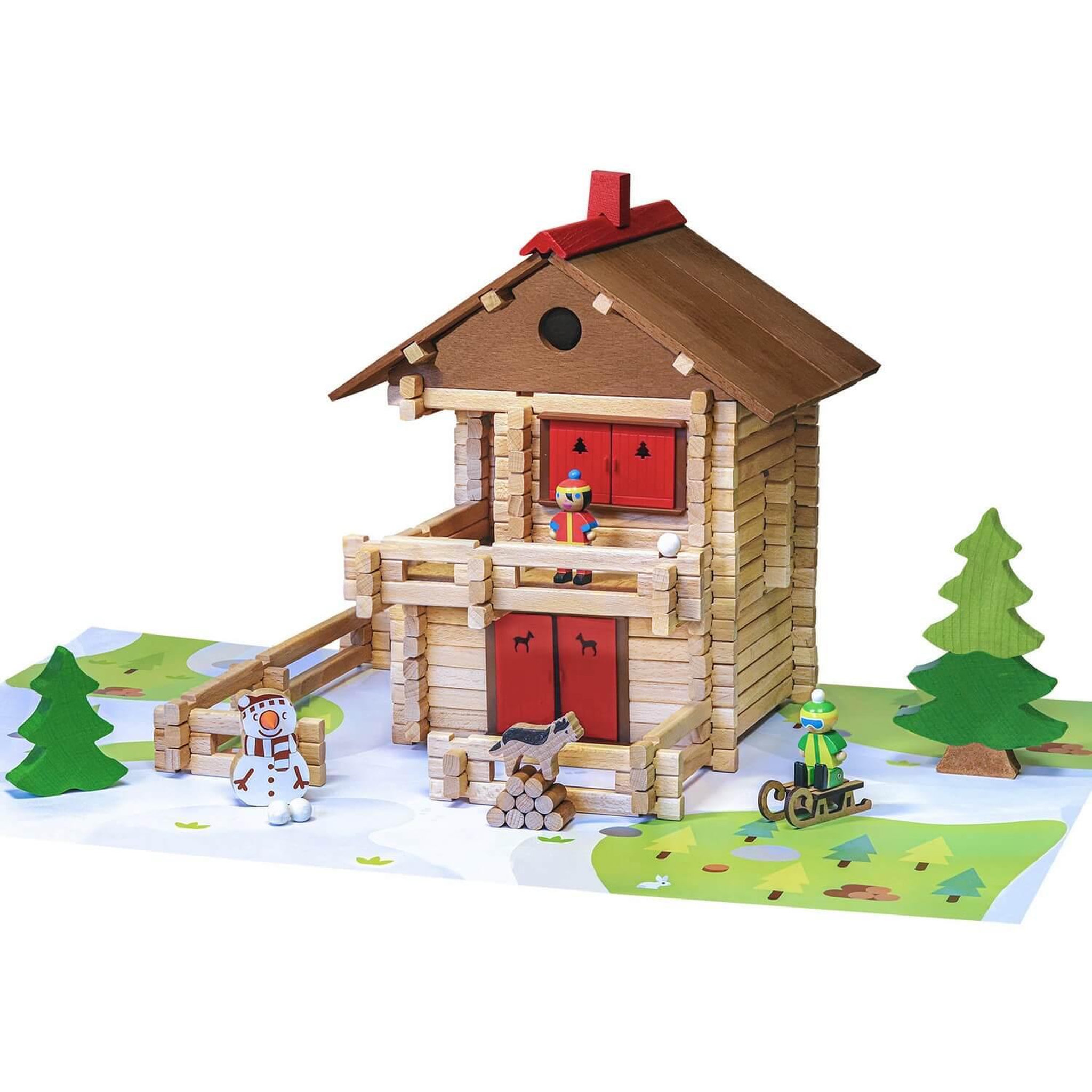 Voir la diapositive 2 : JeuJura Le Grand Chalet d'Alpage 215 pièces