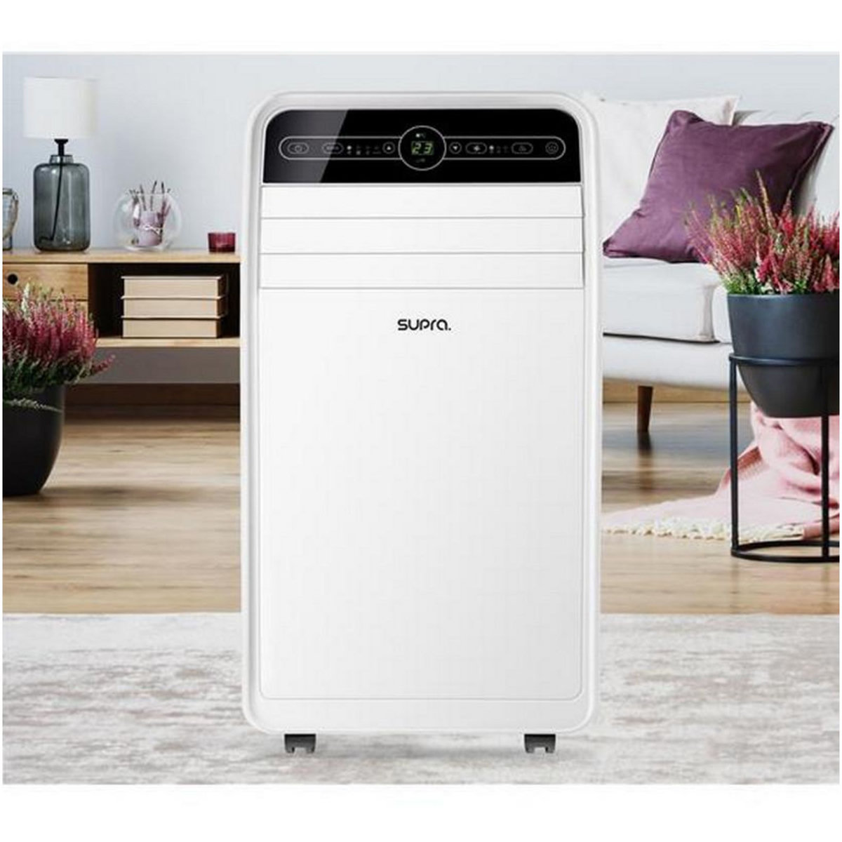 Supra Climatiseur mobile réversible 3500w 40m² avec kit fenêtre - blizr3500rv