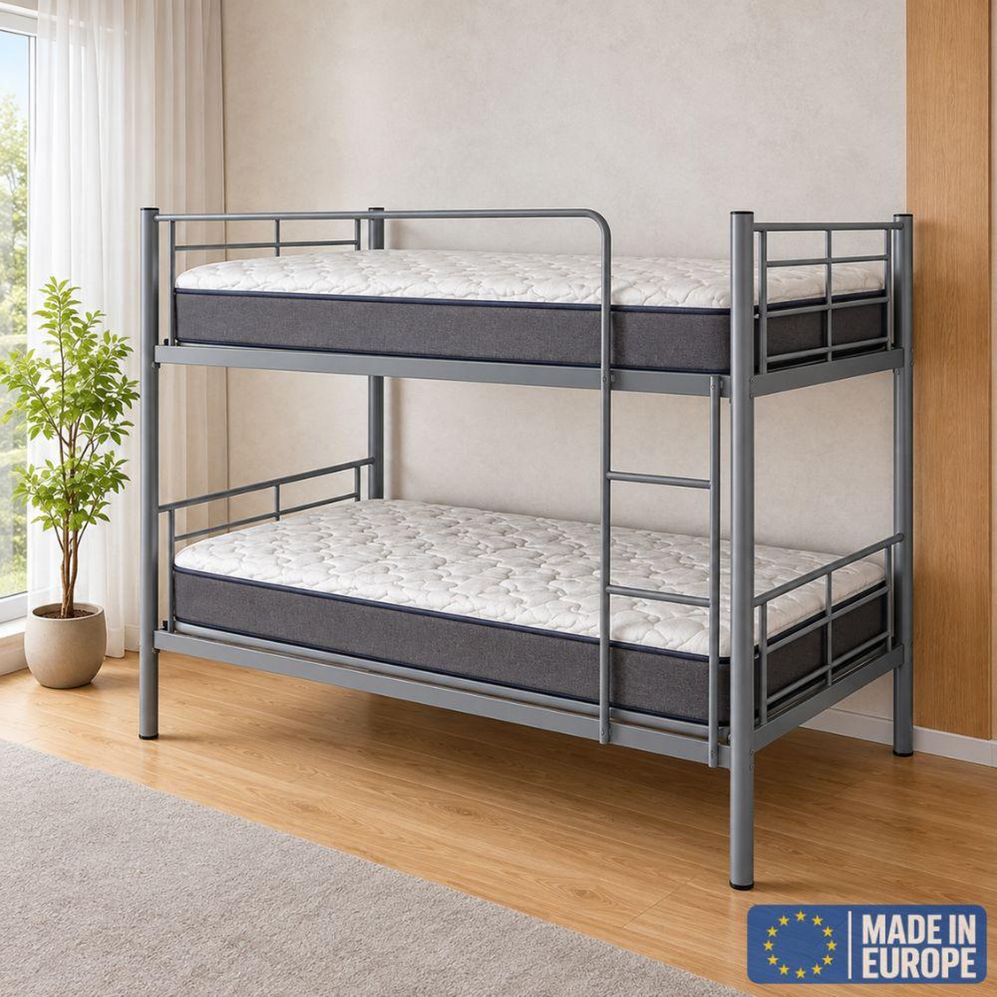 Voir la diapositive 2 : DAGOSTINO HOME Pack de 2 Matelas 90x190 | Spécial Lit Gigogne et Sommier Électrique  | Mousse HR Ferme, Soutien Parfait et Confort Optimal | Matelas 1 Place pour Adulte et Enfant | Indépendance du Couchage | Double Face (Été-Hiver) | Très Respirant | H15