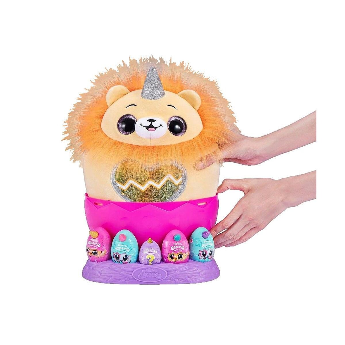 ZURU Peluche interactive Zuru Rainbocorns Eggzania série 1 multicolore