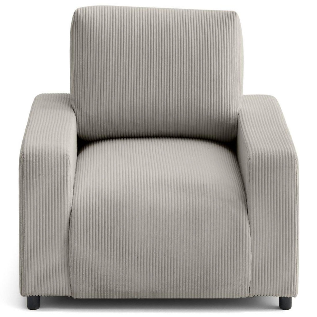 LISA DESIGN Pivoine - fauteuil en velours côtelé