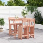 VIDAXL Ensemble de bar de jardin 5 pcs bois massif de Douglas