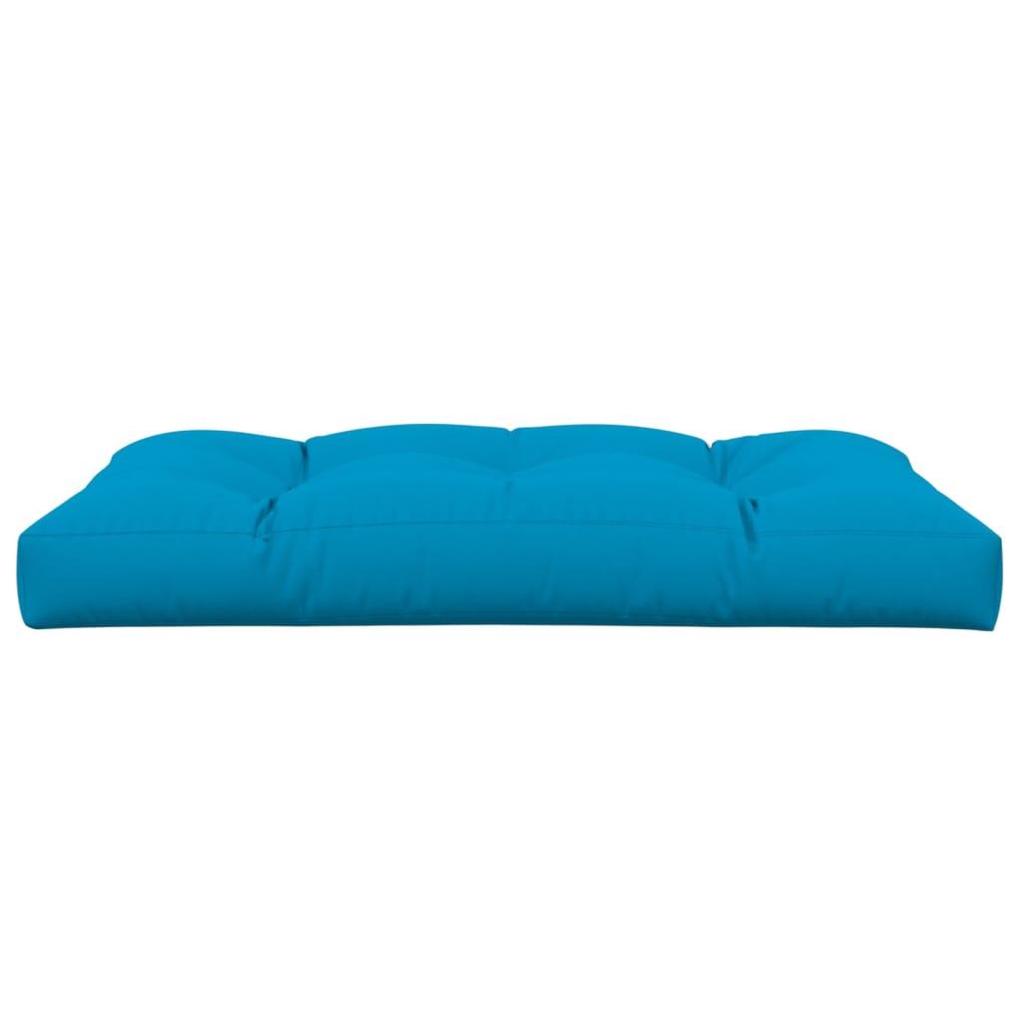 Voir la diapositive 5 : VIDAXL Coussin de palette bleu 120x80x12 cm tissu