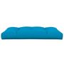 Voir la diapositive 5 : VIDAXL Coussin de palette bleu 120x80x12 cm tissu