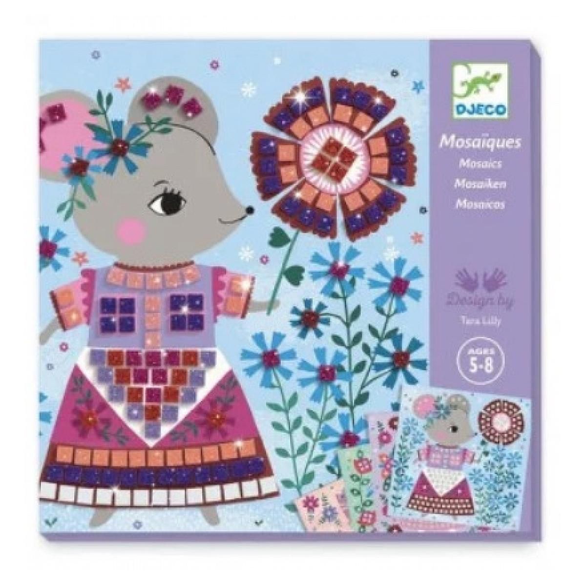 Djeco Collages Mosaiques Lovely pets