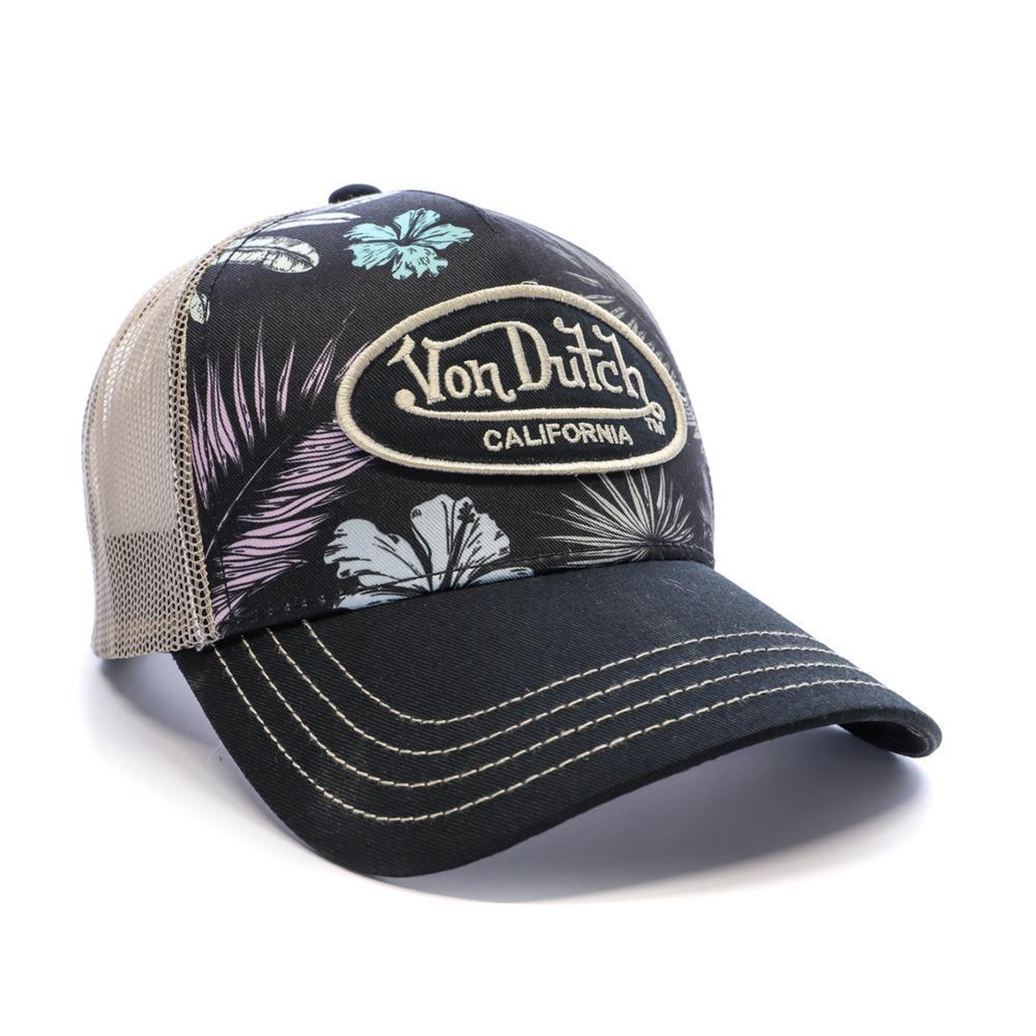 Voir la diapositive 2 : VON DUTCH Casquette Grise/Noire Homme Von Dutch Ahig