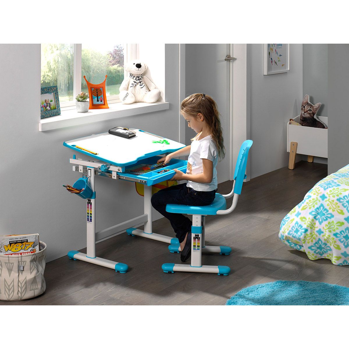 Vipack Bureau 201 Comfortline - Bleu