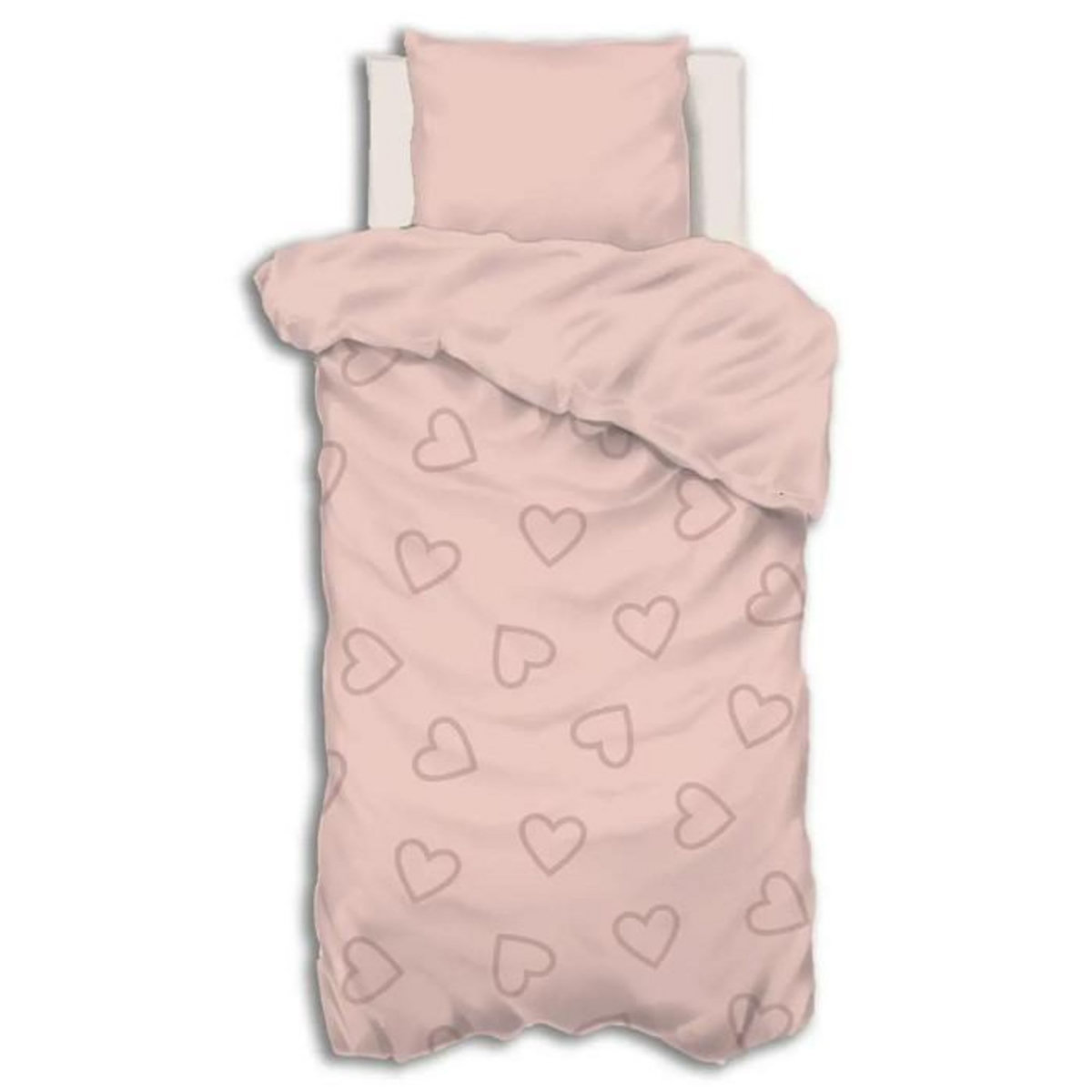 Atmosphera Kids Parure de Lit 2 Pièces  Campagne  140x200cm Rose