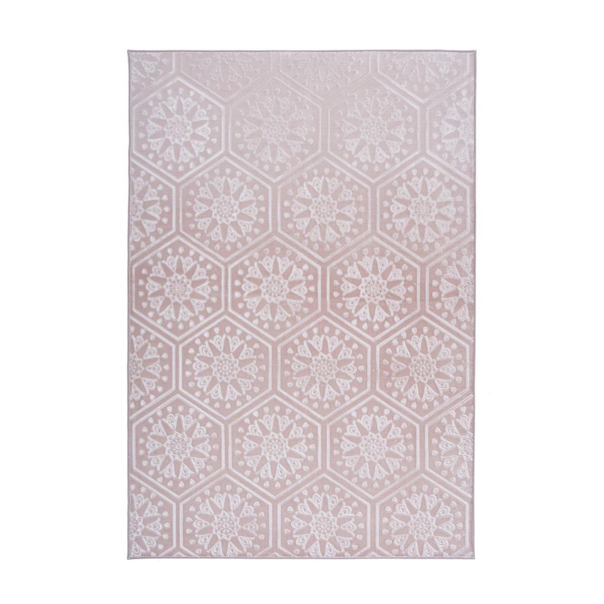 Voir la diapositive 1 : Paris Prix Tapis Moderne Fait Main  Monroe II  Rose