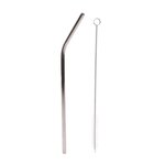 Paris Prix Lot de 4 Pailles & Goupillon  Cocktail  21cm Argent