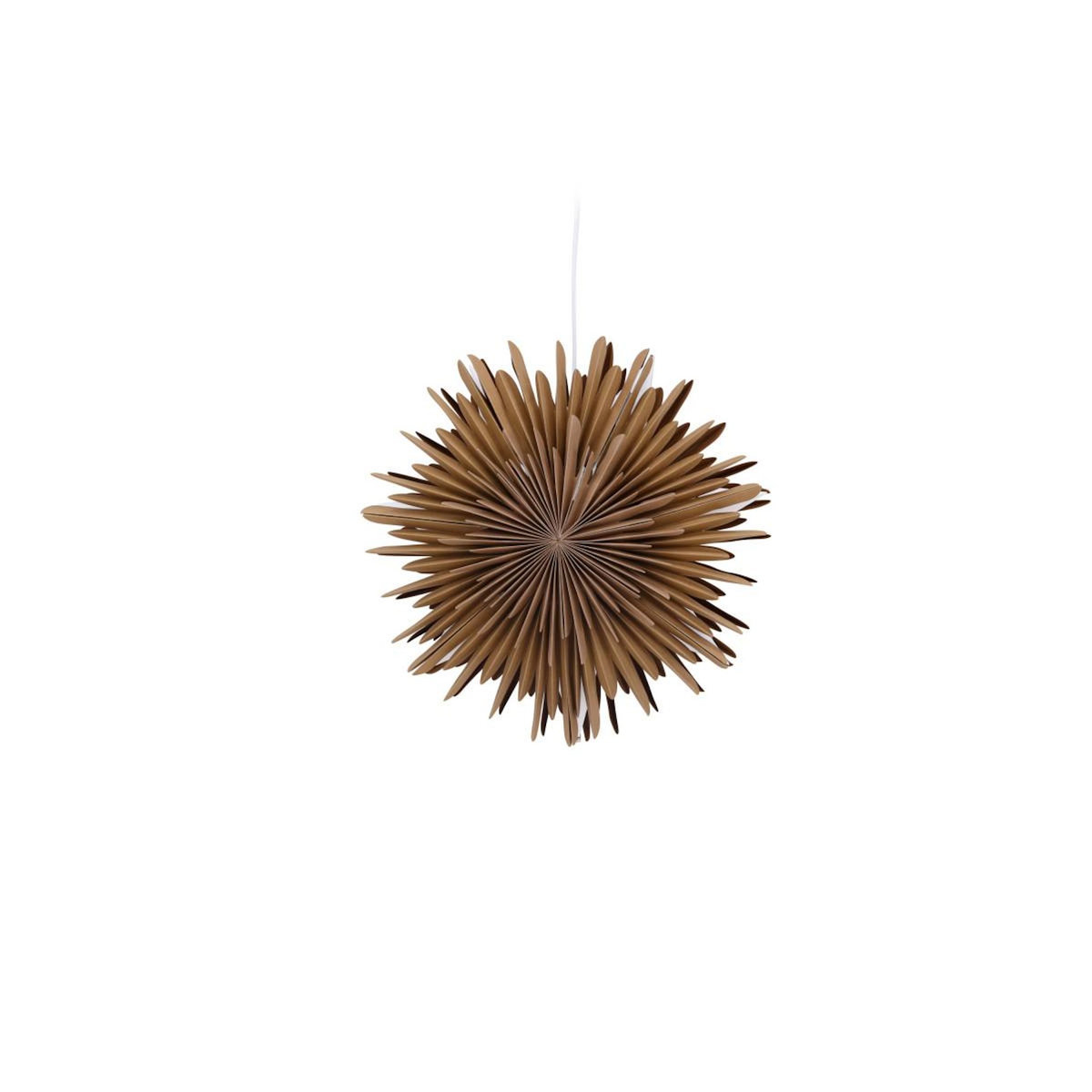 Paris Prix Lampe Suspension Design  Selen  35cm Marron Clair