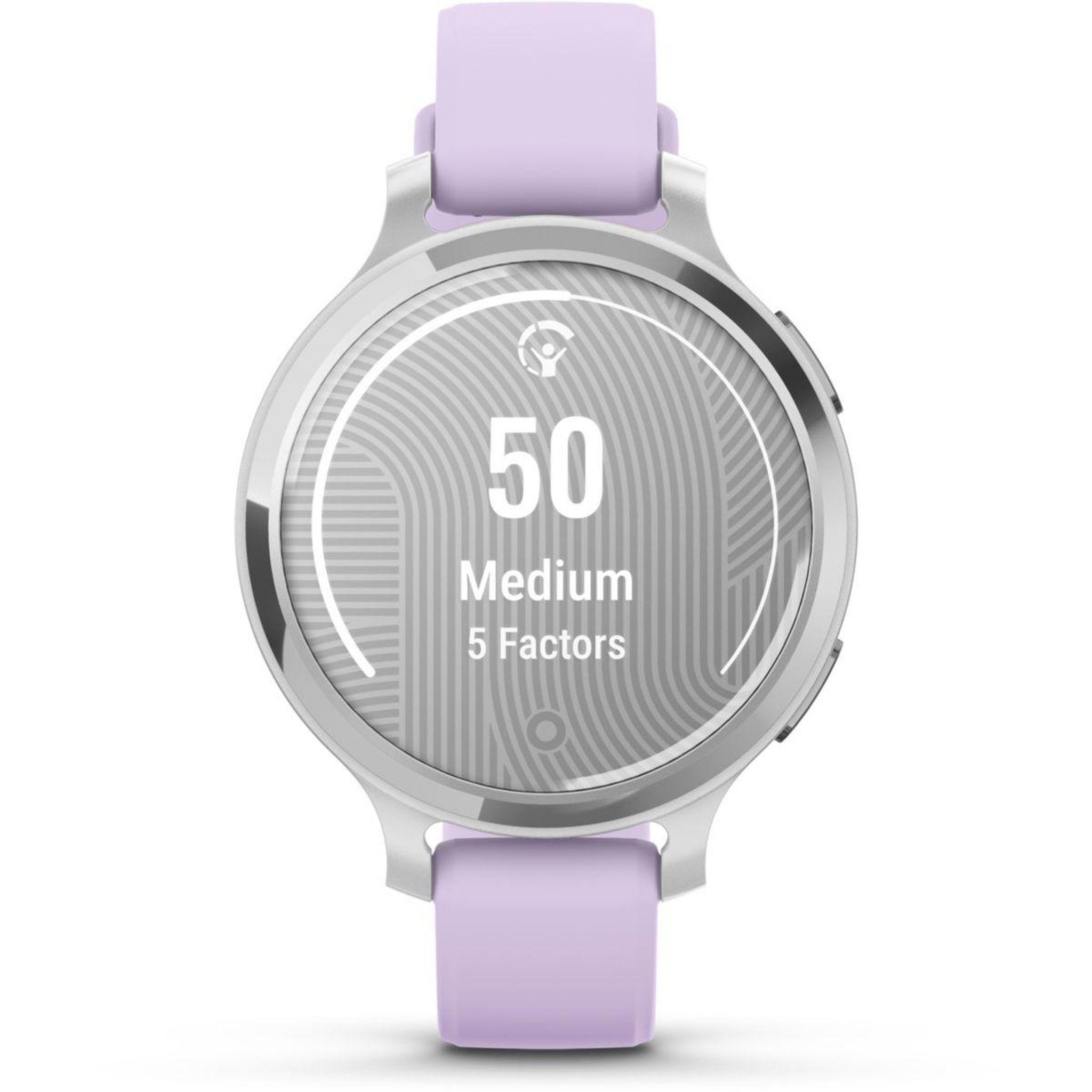 Voir la diapositive 5 : GARMIN Montre sport Lily 2 Active Silver Silicone lilas