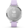 Voir la diapositive 5 : GARMIN Montre sport Lily 2 Active Silver Silicone lilas
