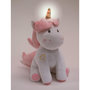 Voir la diapositive 1 : JEMINI Peluche Licorne musicale et lumineuse 24 cm