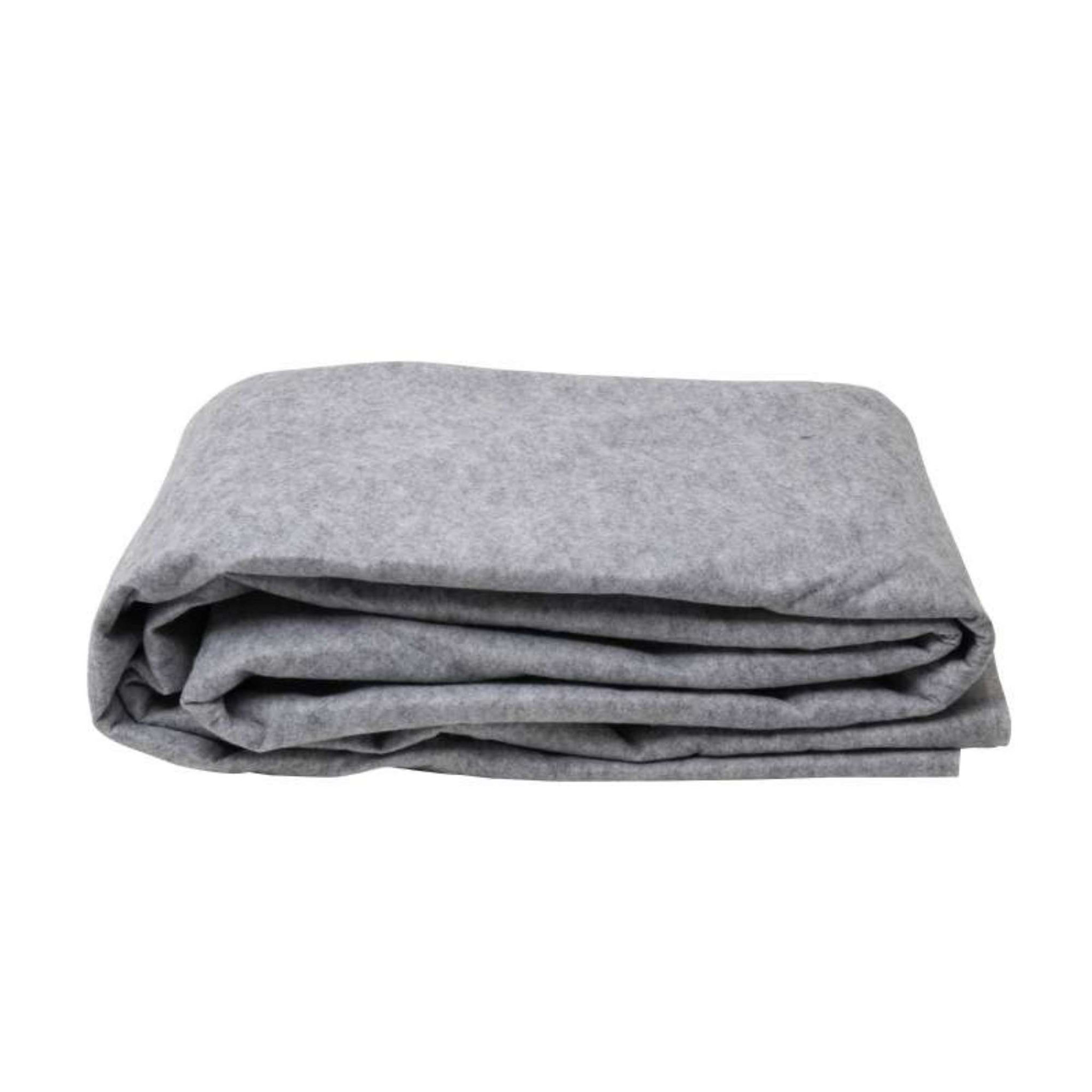 Voir la diapositive 4 :  Tapis de sol pour piscine Werkapro 110 g/m2 4,9 x 4,9 m pour piscine Ø 4,27/4,57 m