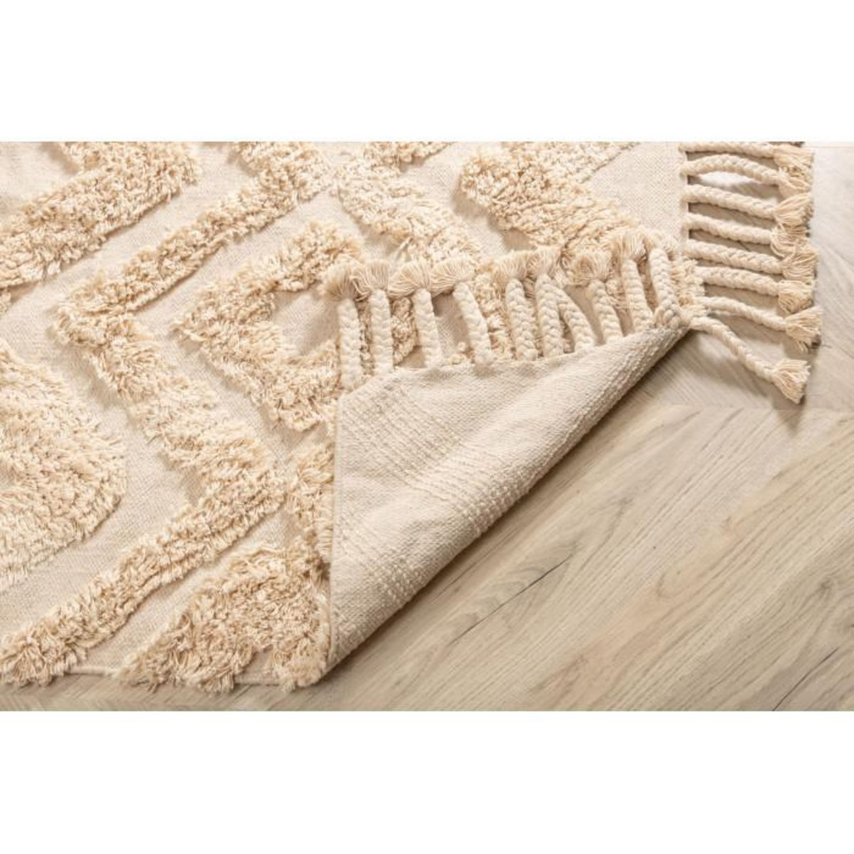 Paris Prix Tapis Déco Tufté  Hilma  200x300cm Beige