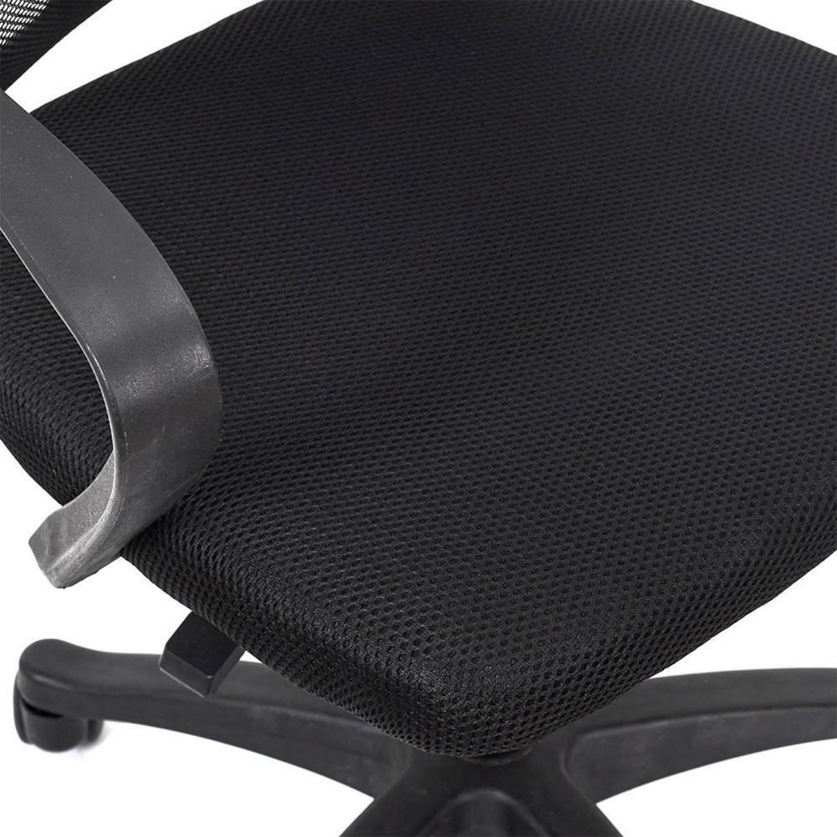 The Home Deco Factory Fauteuil de bureau noir