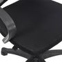 Voir la diapositive 5 : The Home Deco Factory Fauteuil de bureau noir