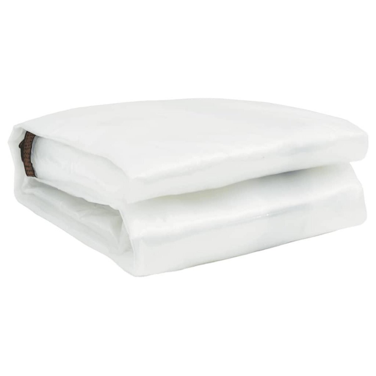 VIDAXL Bache transparente avec œillets 12x12 m polyethylene