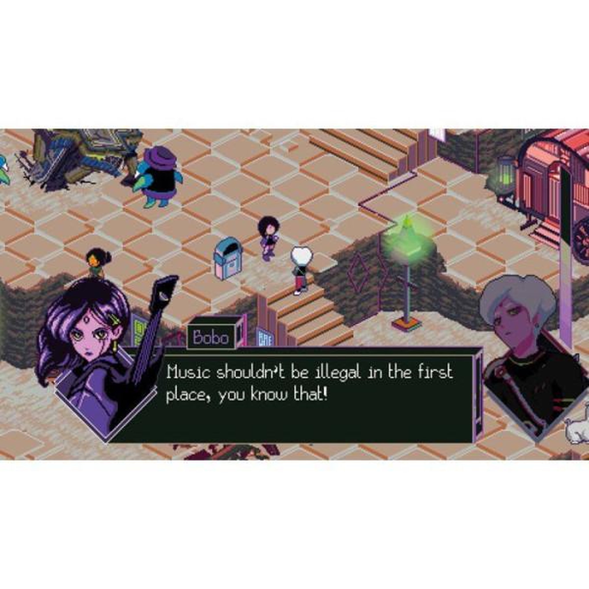 Voir la diapositive 3 : Just for games Keylocker | Turn Based Cyberpunk Action - Jeu PS5