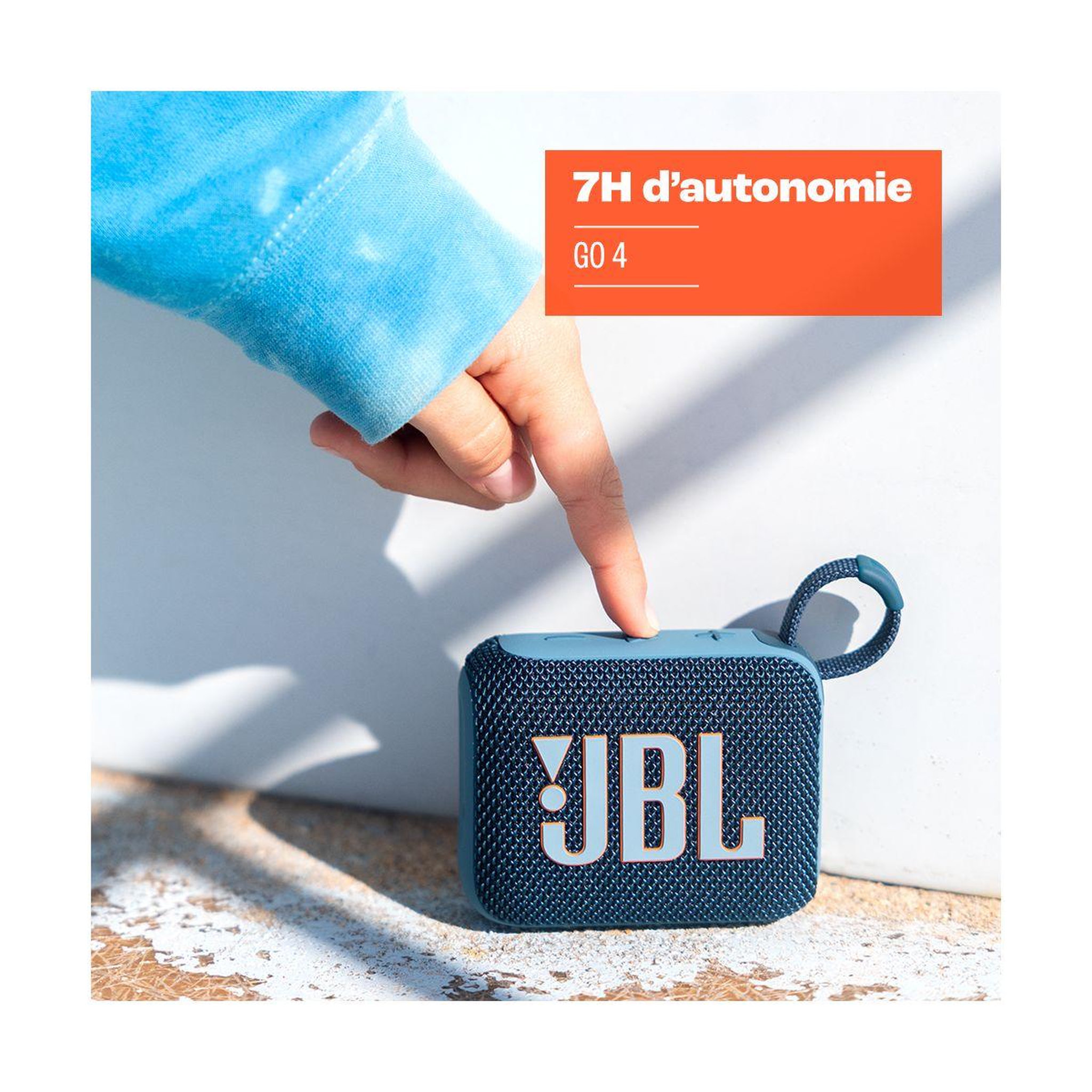 Voir la diapositive 3 : JBL Enceinte portable GO 4 Violet
