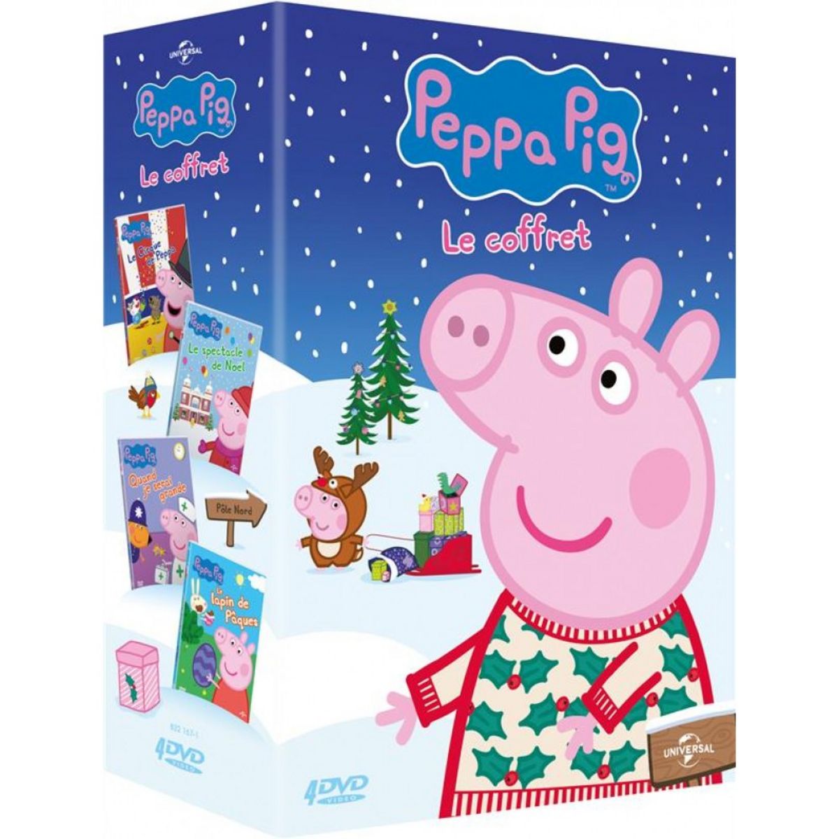 Coffret DVD Peppa Pig 4 Épisodes