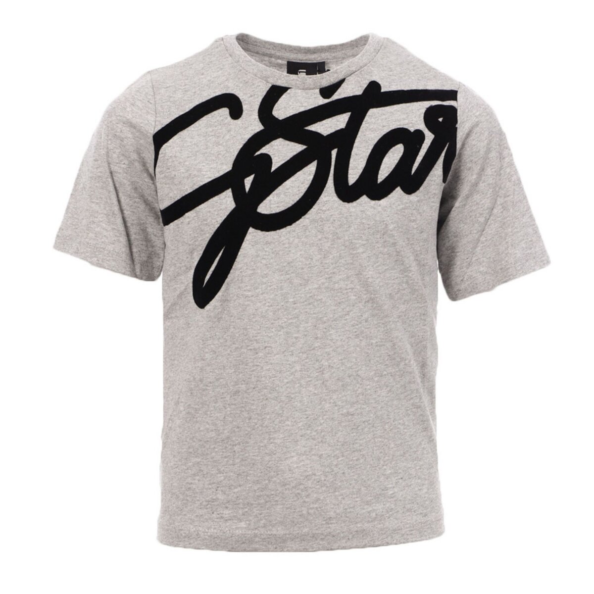 T shirt Gris Fille G Star Kids SS pas cher Auchan