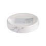 Voir la diapositive 2 : Paris Prix Porte Savon en Céramique  Effet Marbre  11cm Blanc