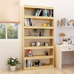 VIDAXL Bibliotheque/Separateur de piece 100x30x200 cm pin massif