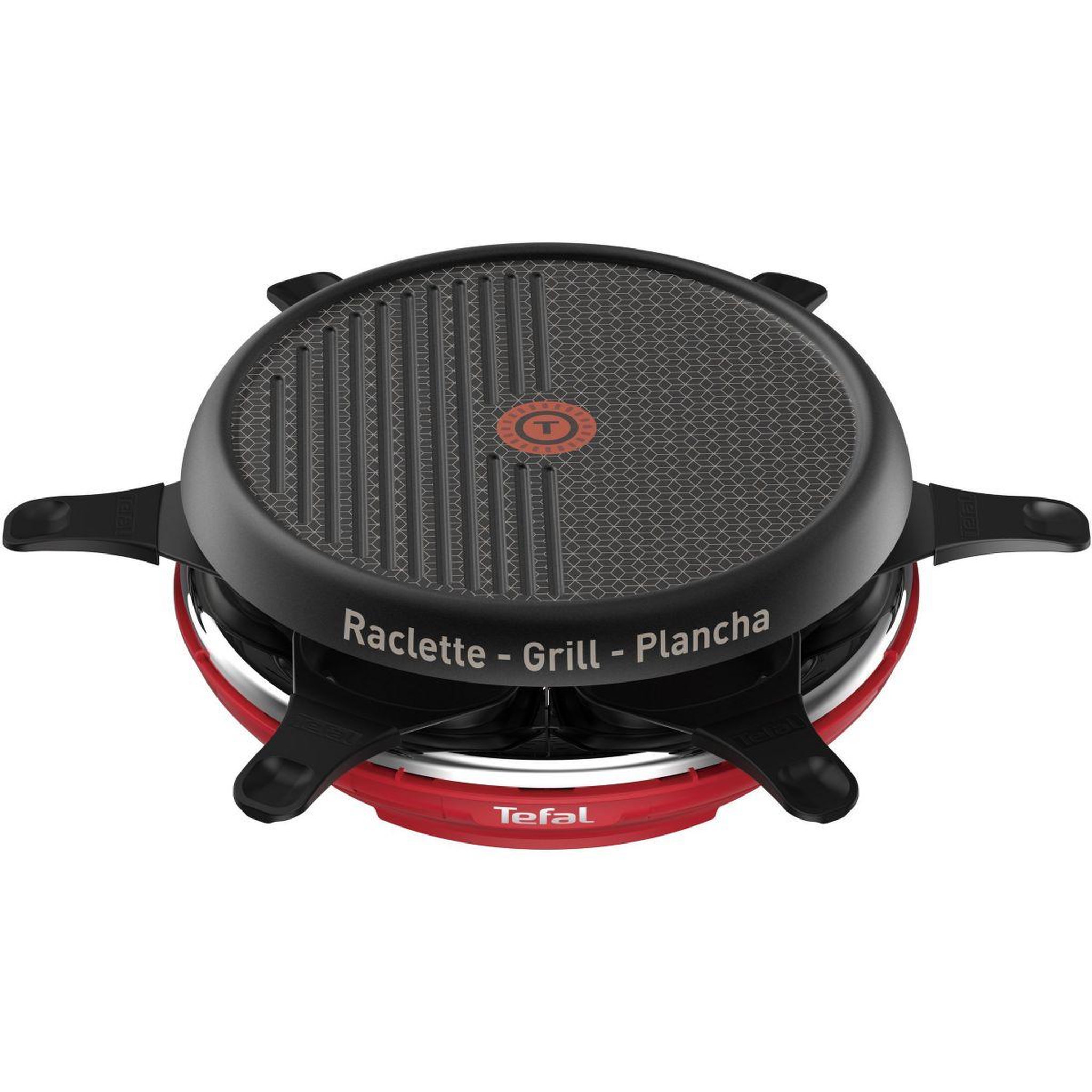 Voir la diapositive 2 : TEFAL Raclette RE12A512 Colormania rouge