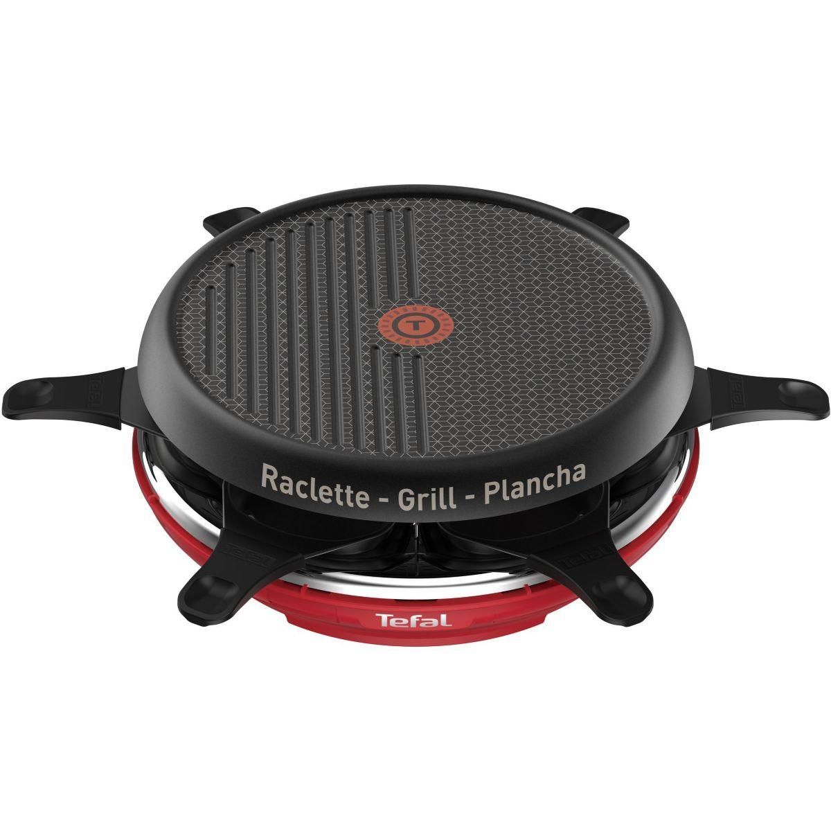 TEFAL Raclette RE12A512 Colormania rouge