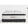 Voir la diapositive 2 : MemoryPur Ensemble matelas ressorts ensachés + sommier en kit 140x190 cm DIAMANT