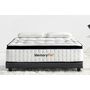 Voir la diapositive 2 : MemoryPur Ensemble matelas ressorts ensachés + sommier en kit 140x190 cm DIAMANT