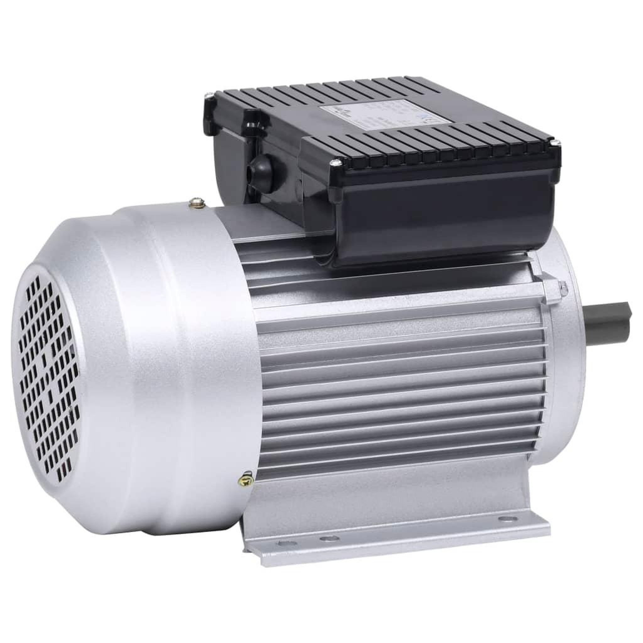 Voir la diapositive 1 : VIDAXL Moteur monophase Aluminium 1,5kW/2 CH 2 poles 2800 tr/min