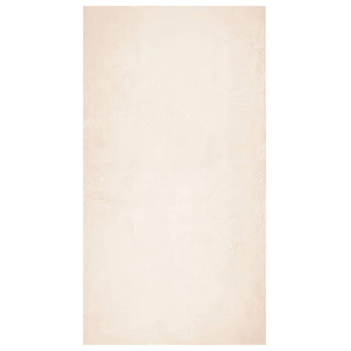 VIDAXL Tapis HUARTE a poils courts doux et lavable beige 60x110 cm