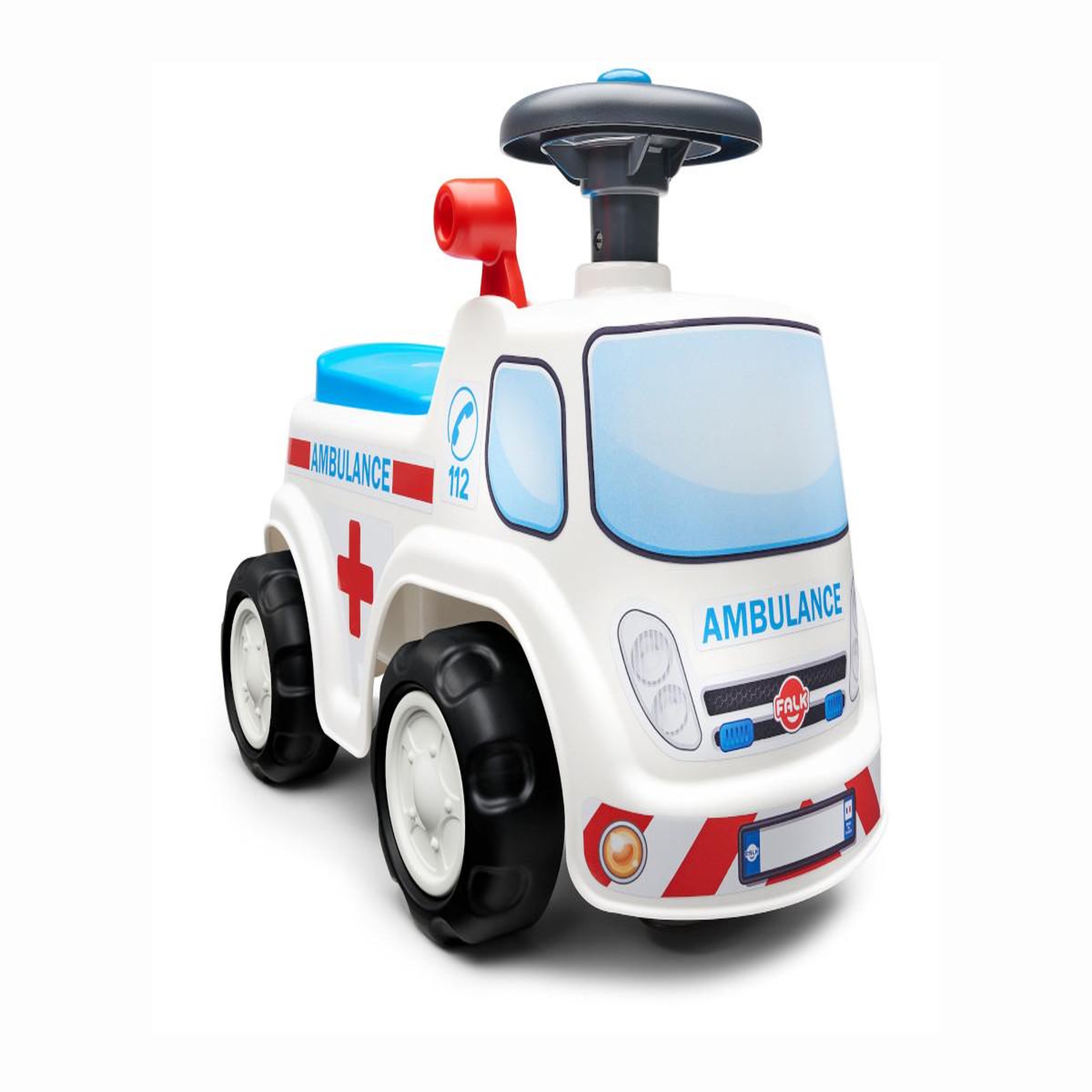 FALK Porteur enfant ambulance 1 à 3 ans - falk