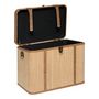Voir la diapositive 3 : ATMOSPHERA Lot de 3 Malles de Rangement  Sylia  56cm Naturel