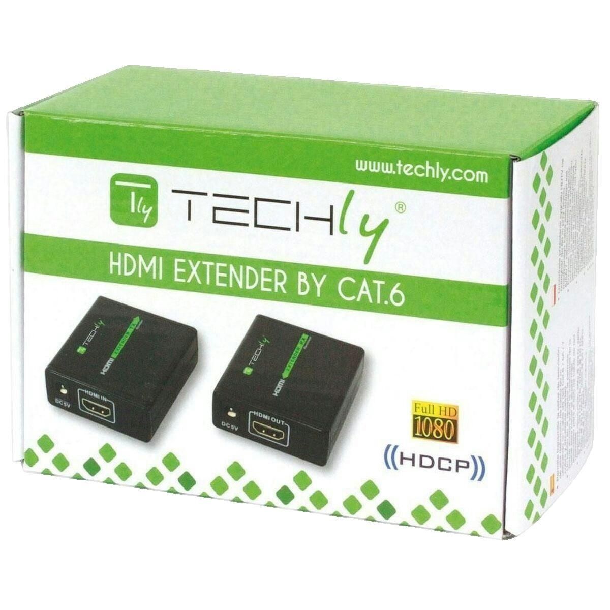 TECHLY Émetteur et récepteur AV HDMI Techly Full HD 60m