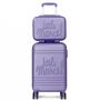 Voir la diapositive 1 : Little Marcel Lot valise cabine 55cm plus un vanity rigide