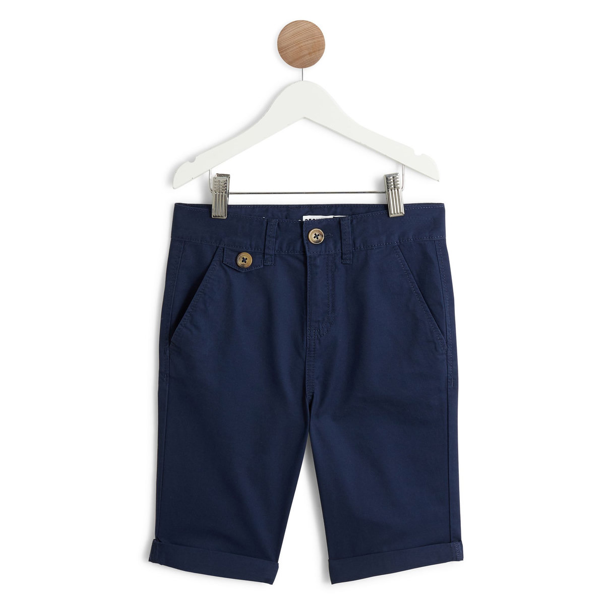 INEXTENSO Bermuda marine en coton garçon 