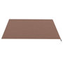 Voir la diapositive 4 : VIDAXL Tissu de remplacement pour auvent Marron 4x3,5 m