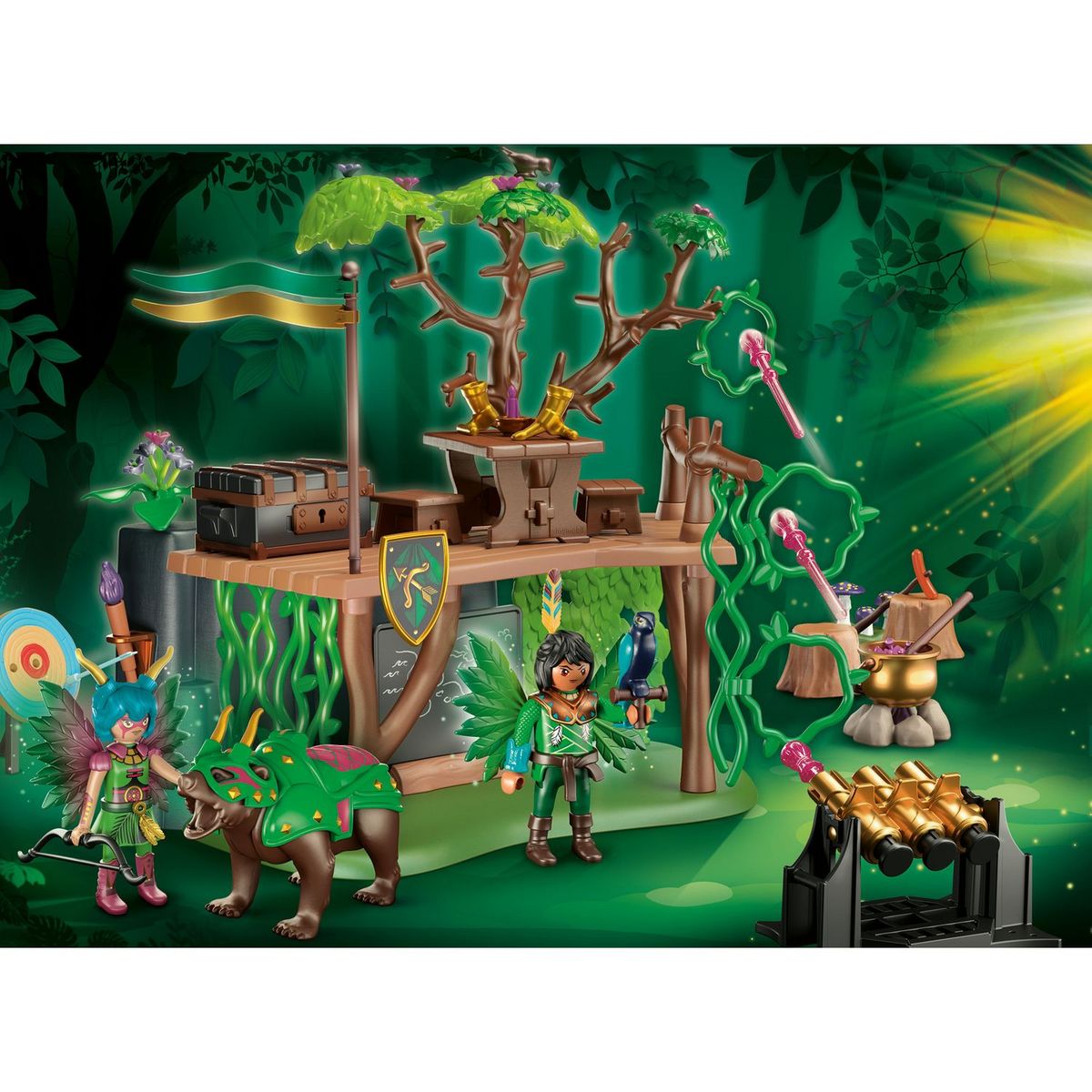 PLAYMOBIL 70805 AYUMA - Camp d'entraînement des fées