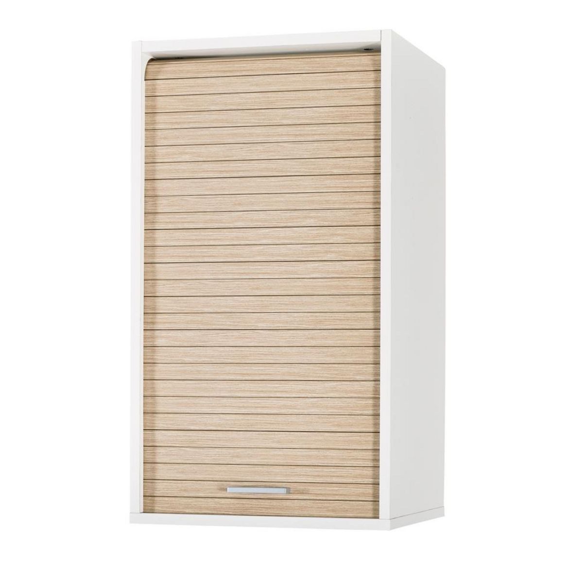 Rangement de cuisine à rideau coloris blanc L40 cm - COOKING