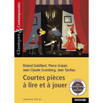 COURTES PIECES A LIRE ET A JOUER, Dubillard Roland