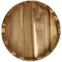 Voir la diapositive 2 : Paris Prix Plateau de Service Design  Acacia  40cm Marron