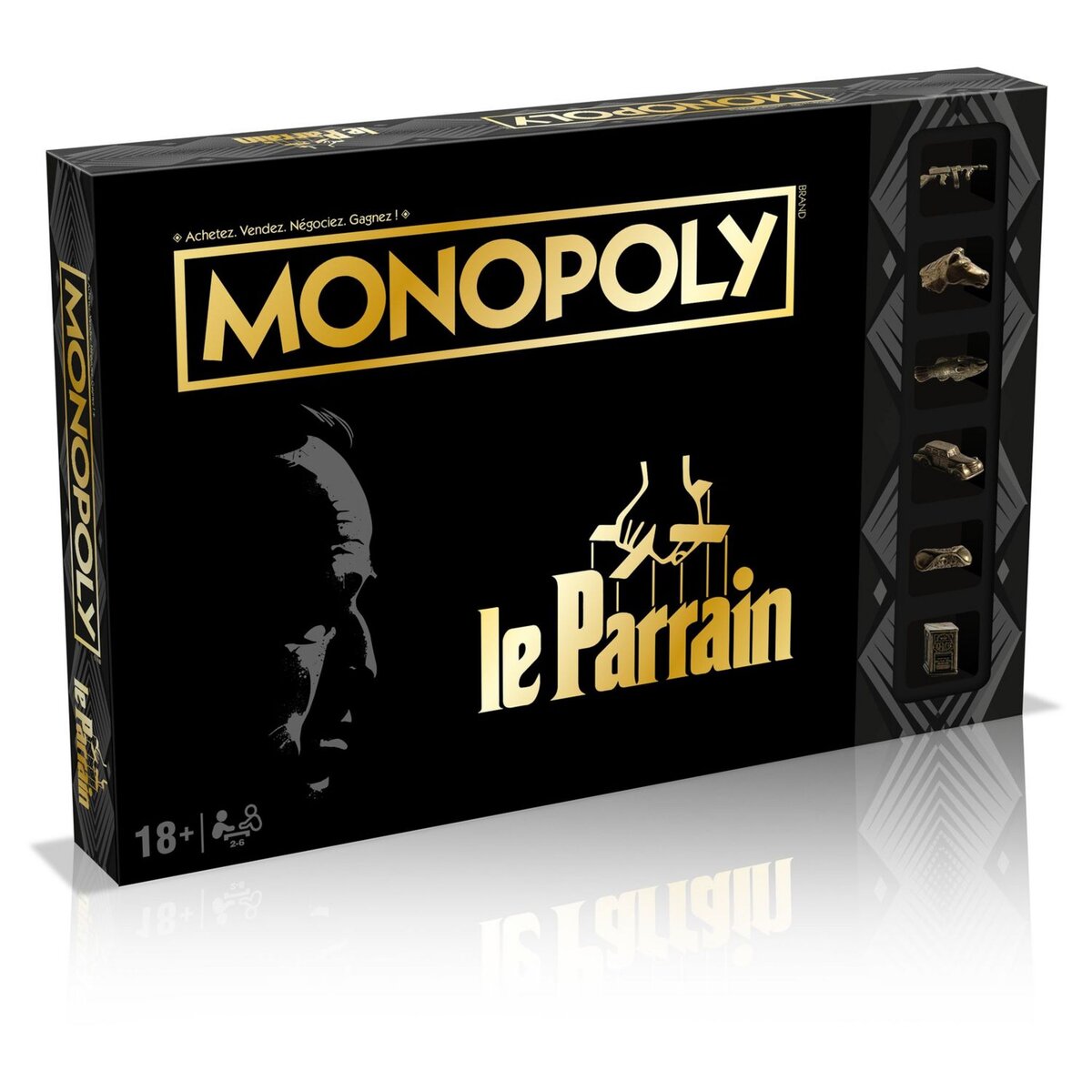  WINNING MOVES Jeu Monopoly Le Parrain