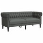 Voir la diapositive 4 : VIDAXL Ensemble de canapes 2 pcs gris fonce tissu
