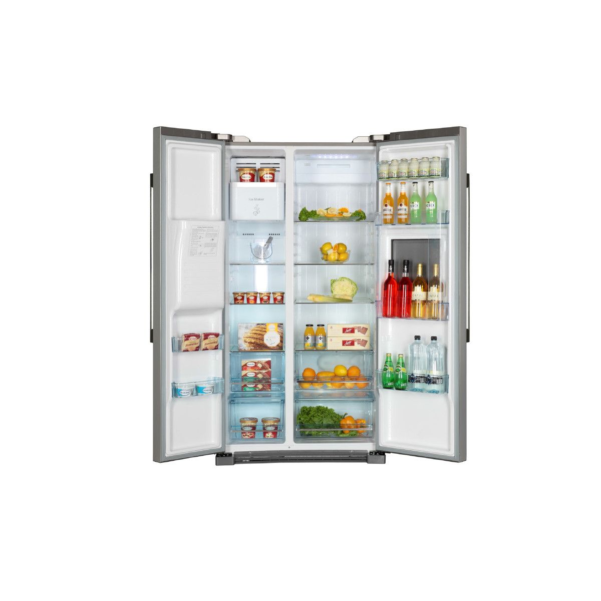 HAIER Réfrigérateur américain HRF-628AN6, 550 L, Froid No frost