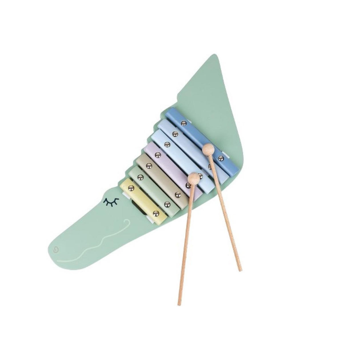 EGMONT TOYS Xylophone en bois - Crocodile