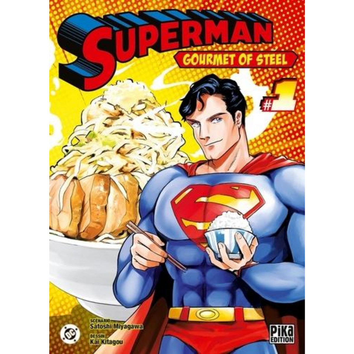SUPERMAN - GOURMET OF STEEL TOME 1 , Miyagawa Satoshi
